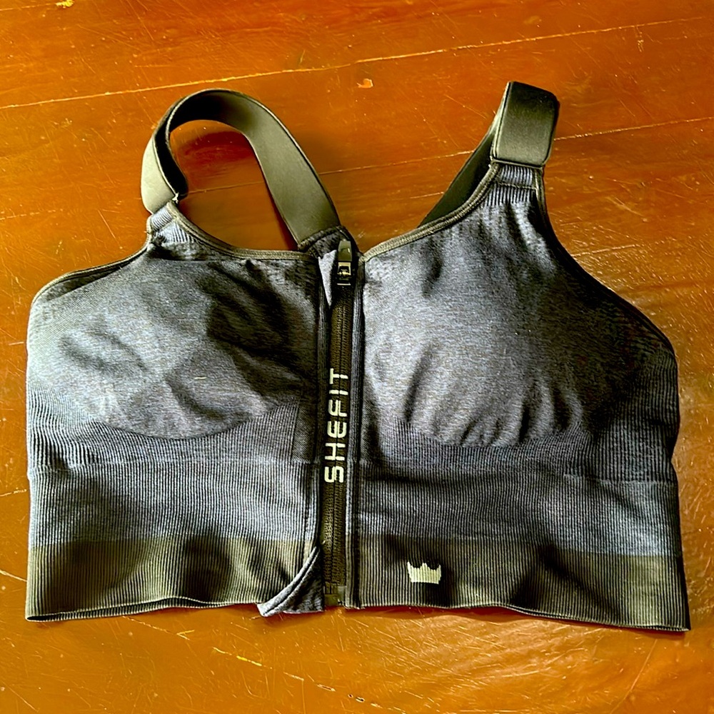 Shefit Low Impact Sports Bra Navy Size 1 Luxe Adjustable